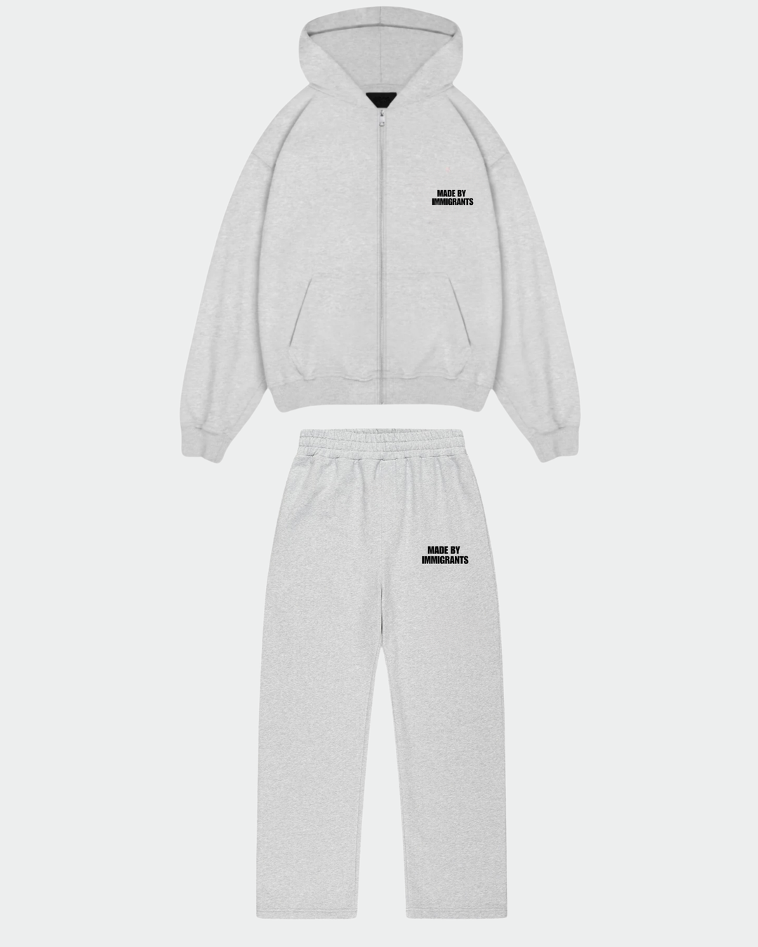 <tc>Made By Immigrants Tracksuit Grey</tc>