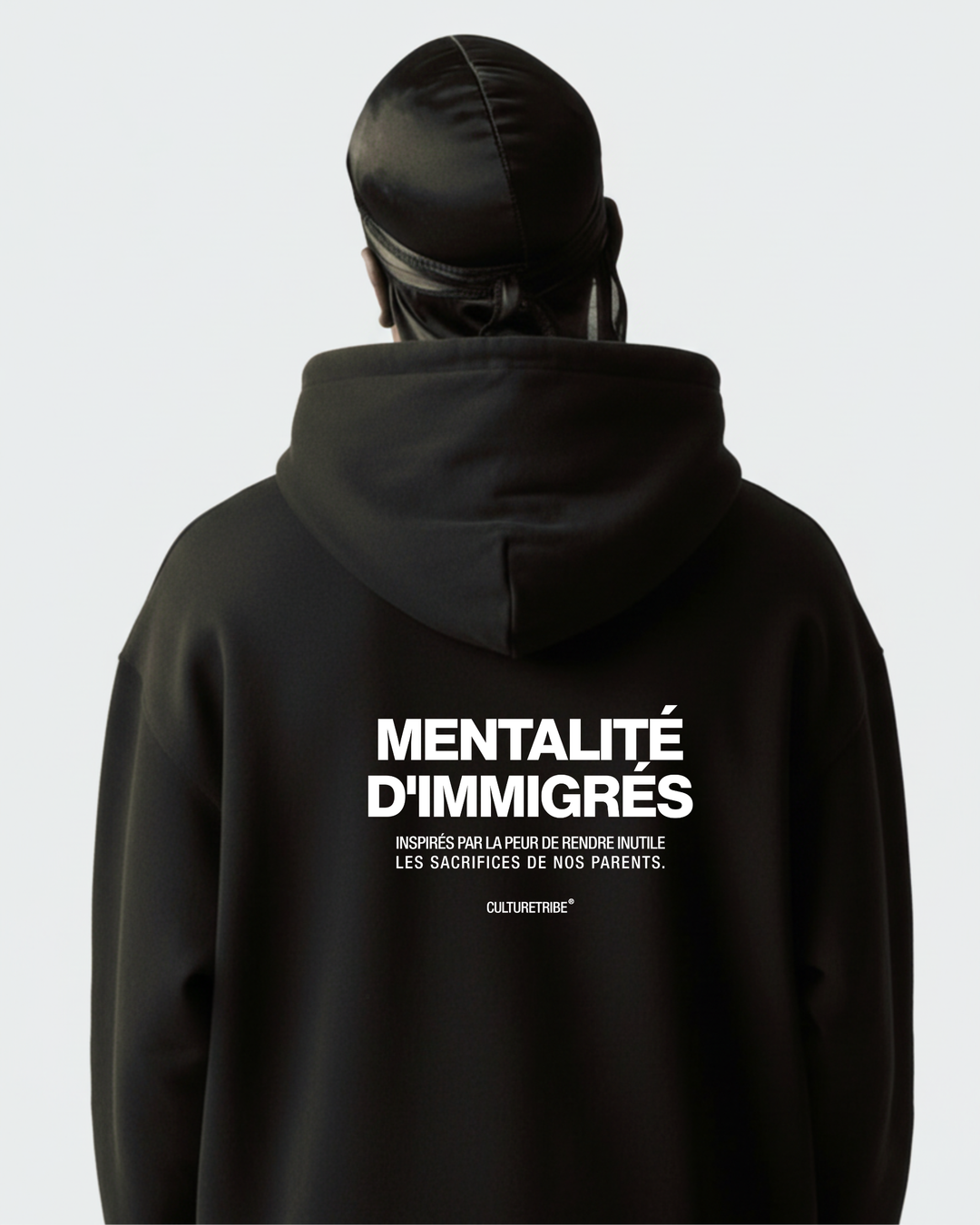 <tc>Immigres Mentalite Oversized Hoodie</tc>