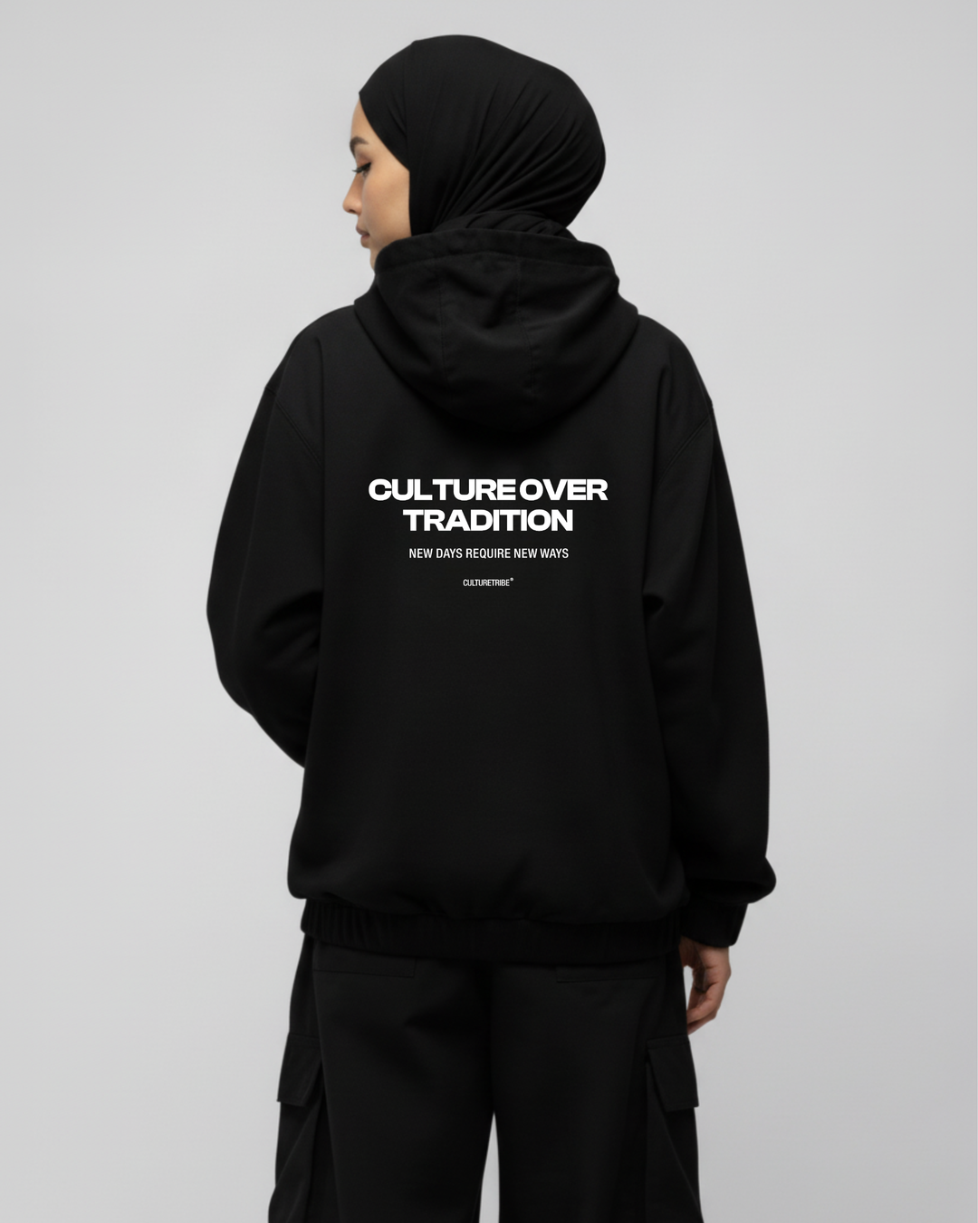 <tc>Culture Over Tradition Oversized Hoodie</tc>