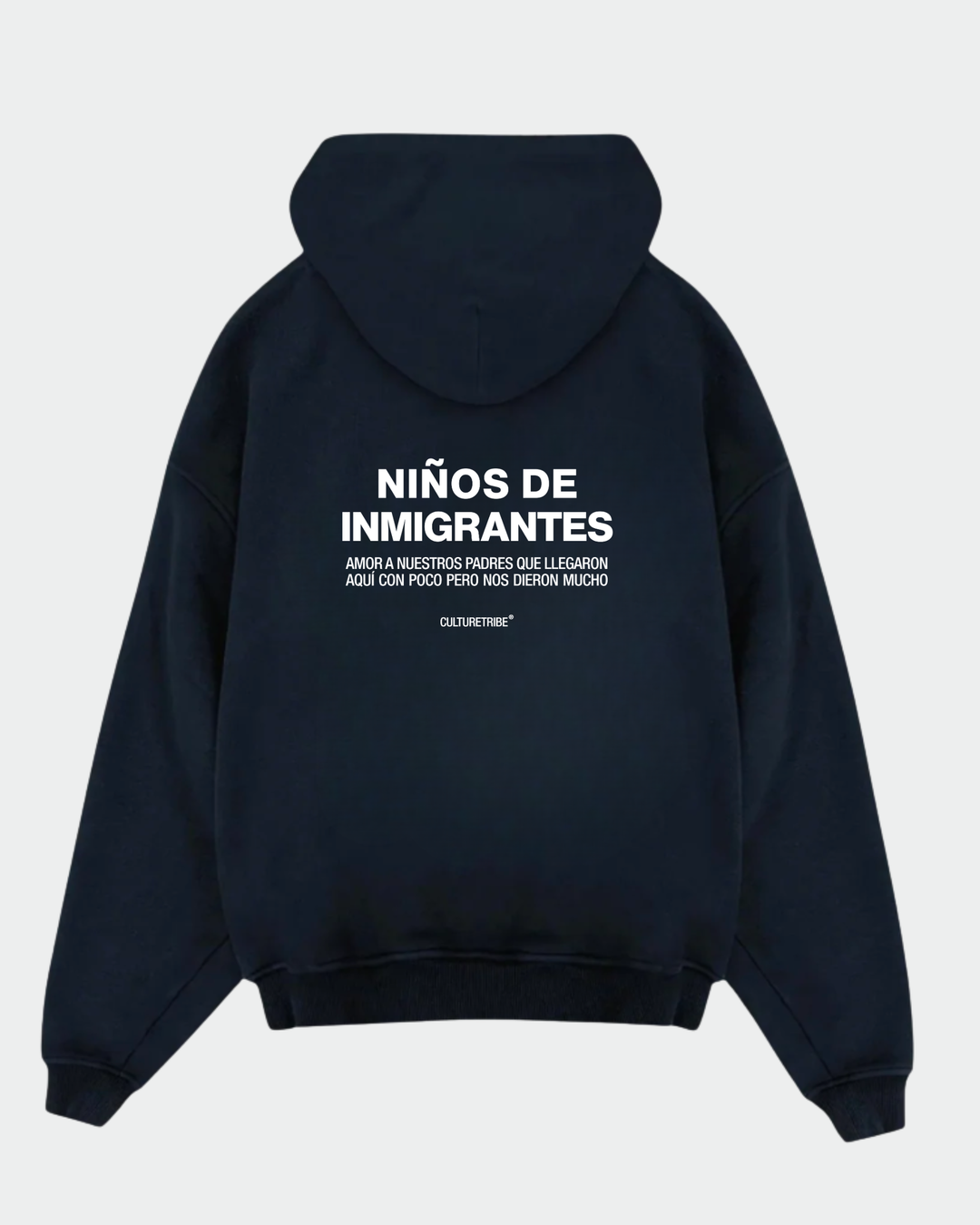 <tc>Ninos de Immigrantes Oversized Zipper</tc>