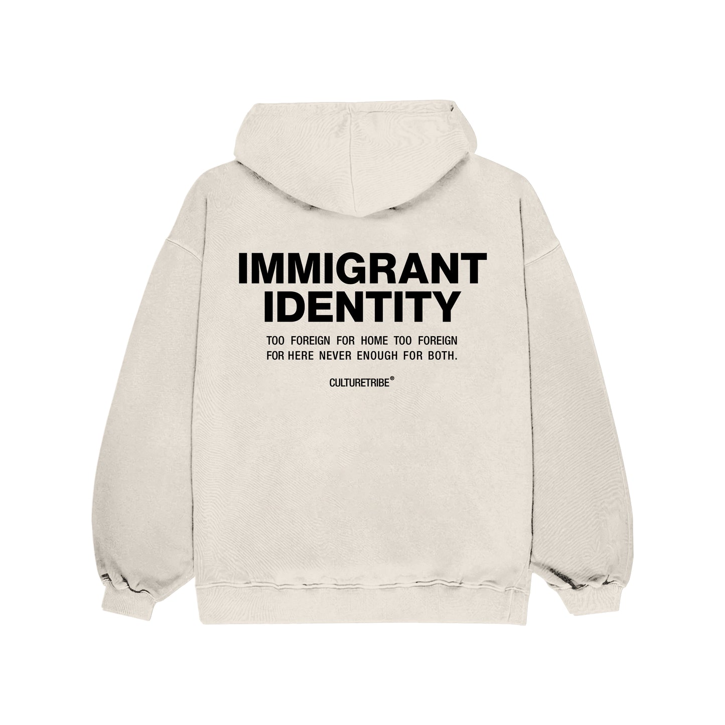 Immigrant Identity Oversized Hoodie Culturetribe