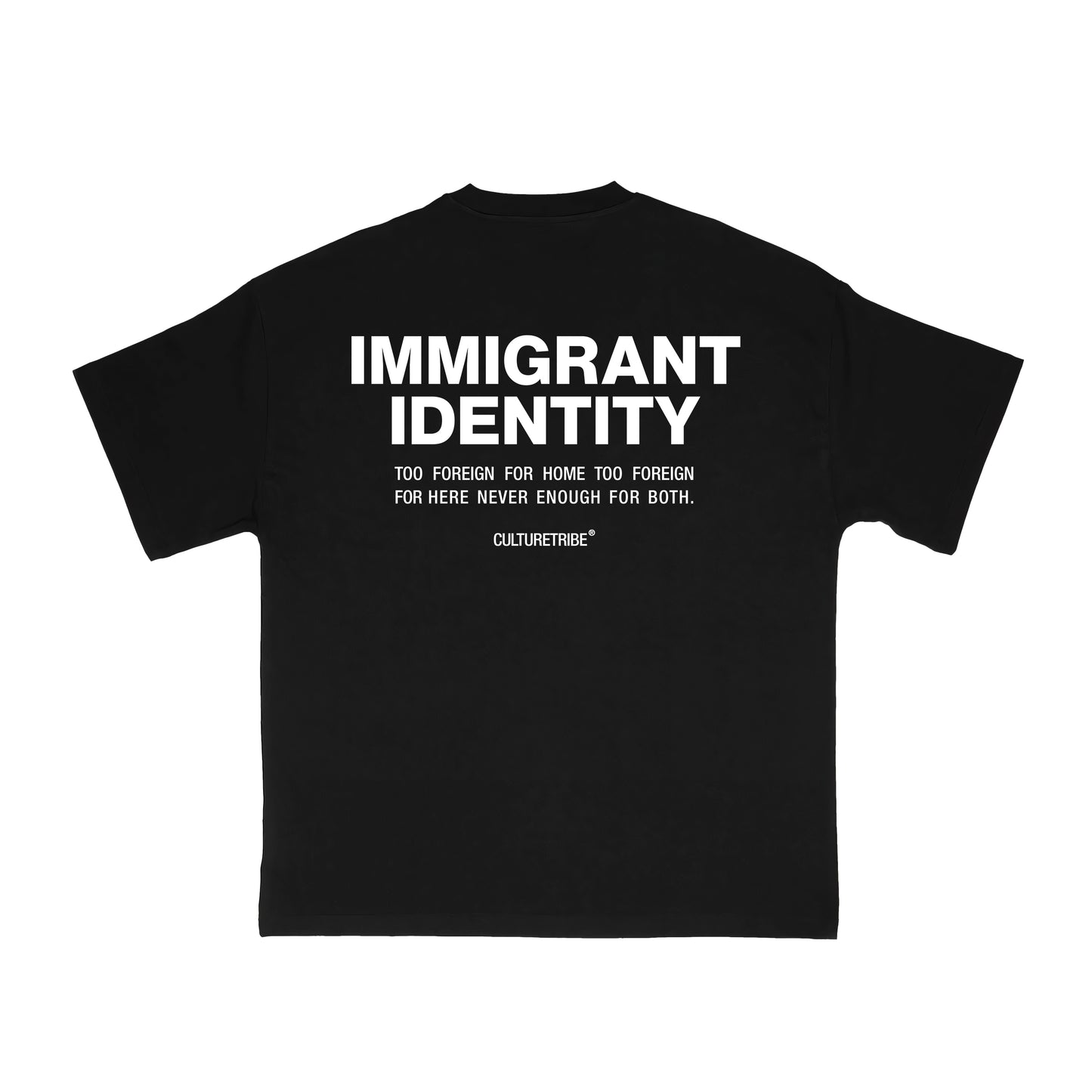 Immigrant Identity Backprint Tee Culturtribe