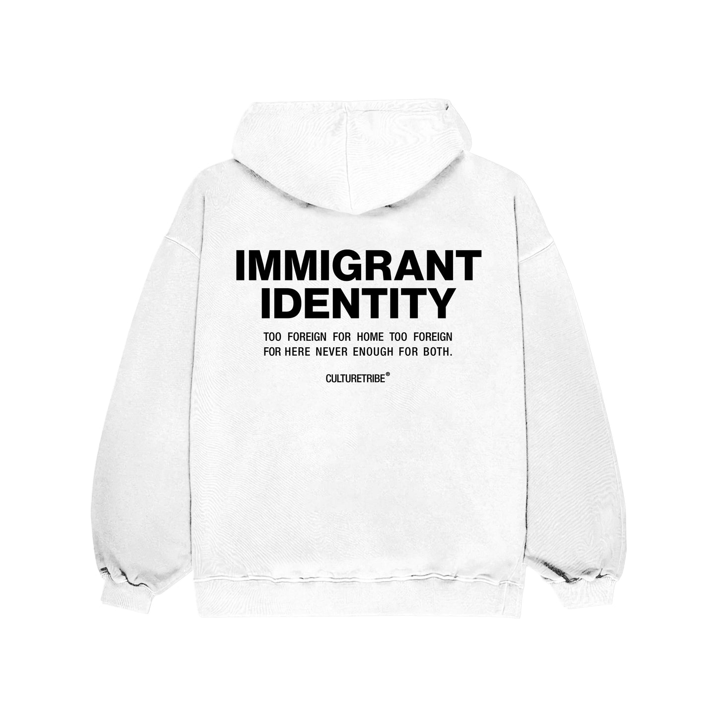 Immigrant Identity Oversized Hoodie Culturetribe