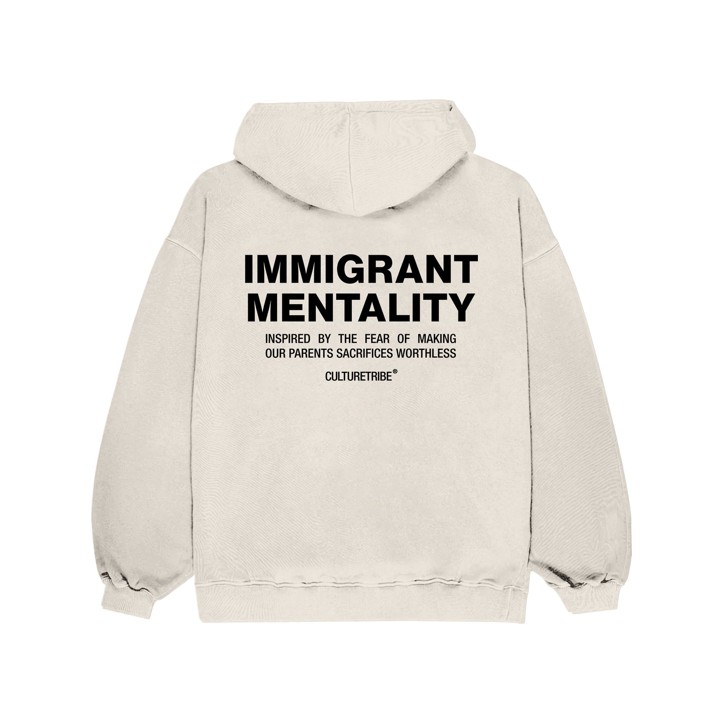 Immigrant Mentality Oversized Hoodie Cultuetribe