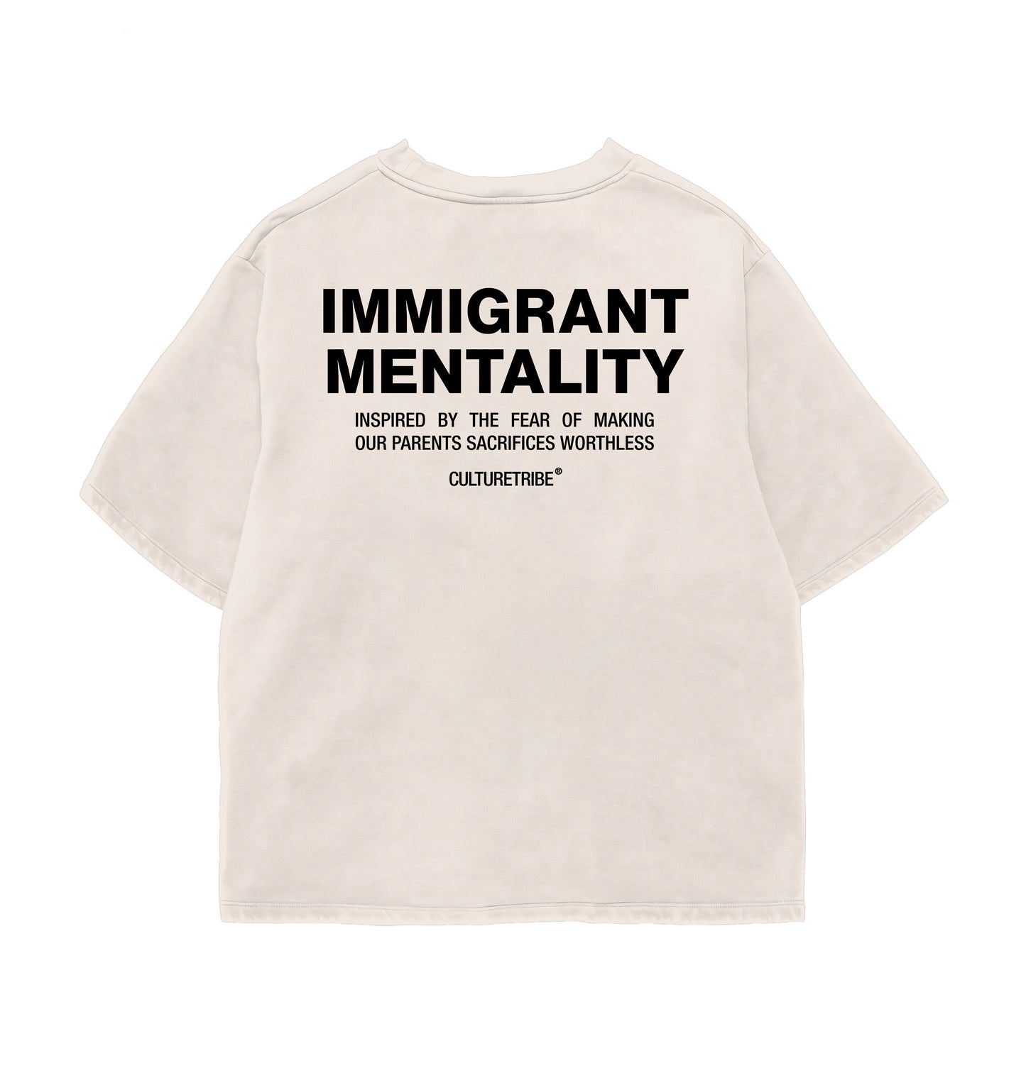 Immigrant Mentality Oversize Tee Culturetribe