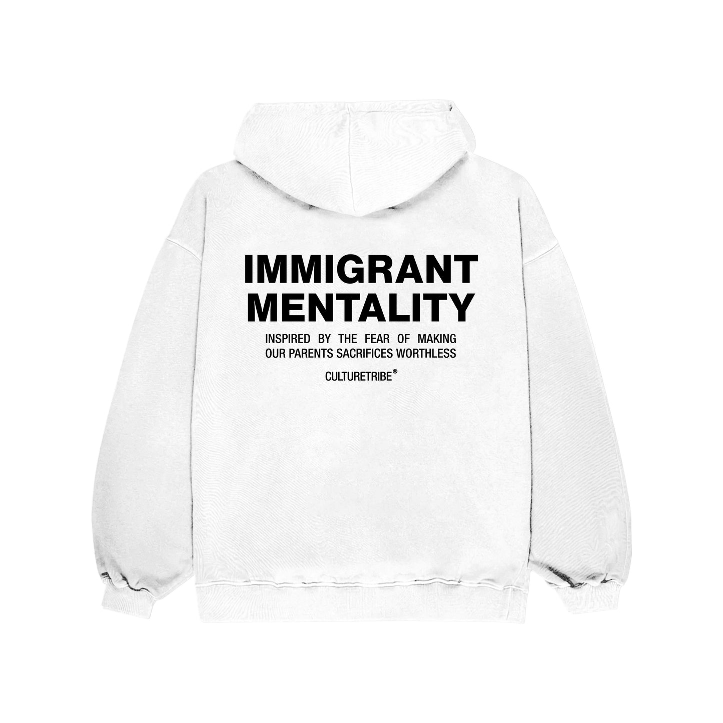 Immigrant Mentality Oversized Hoodie Cultuetribe