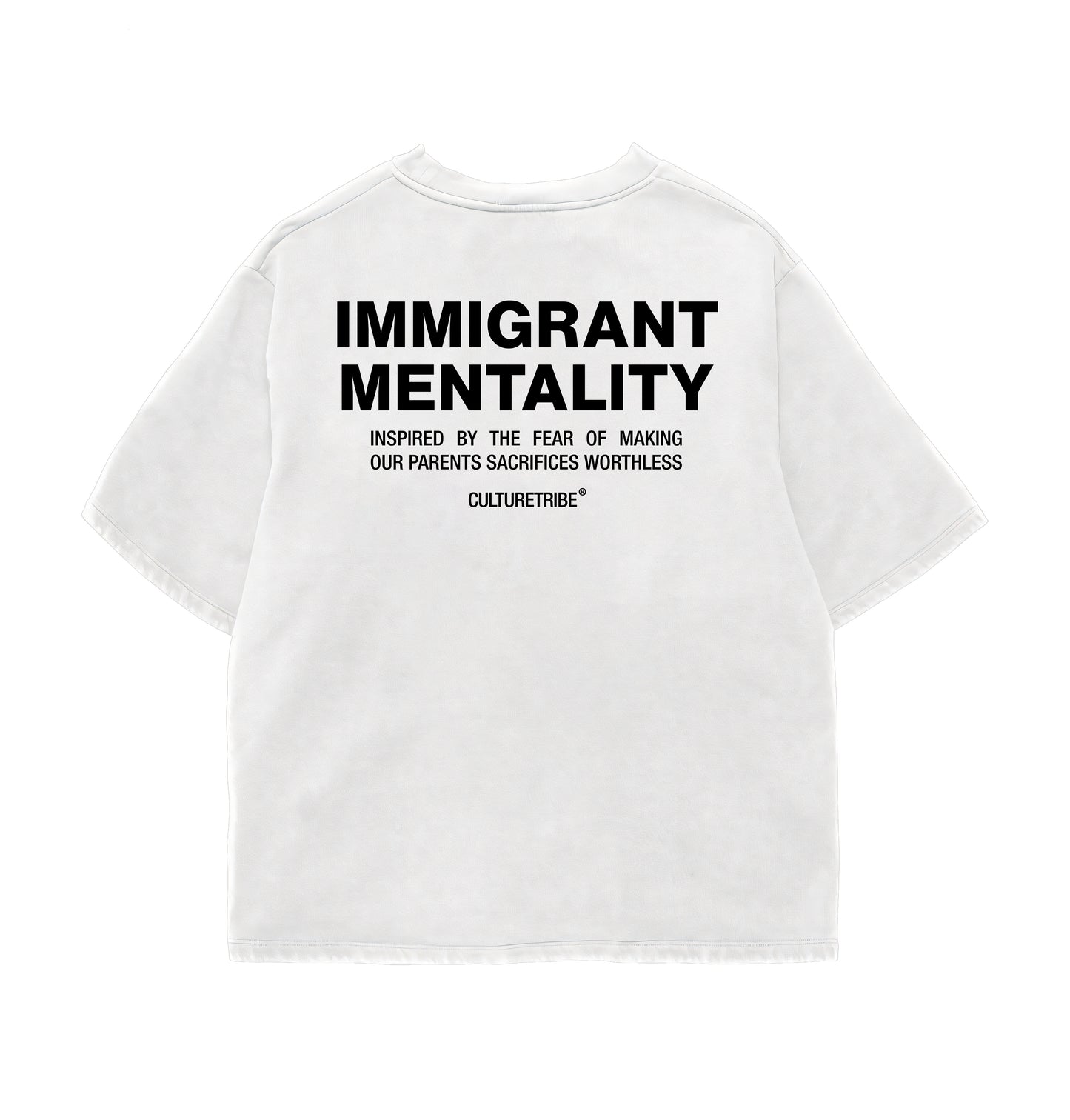 Immigrant Mentality Oversize Tee Culturetribe