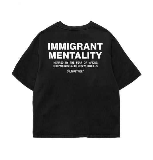 Immigrant Mentality Oversize Tee Culturetribe