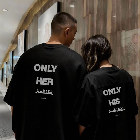 ONLY HIS HABIBI OVERSIZED TEE
