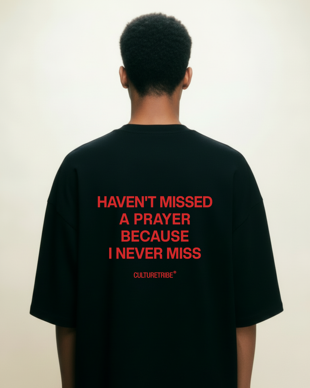 <tc>Havent Missed A Prayer Oversized Shirt</tc>