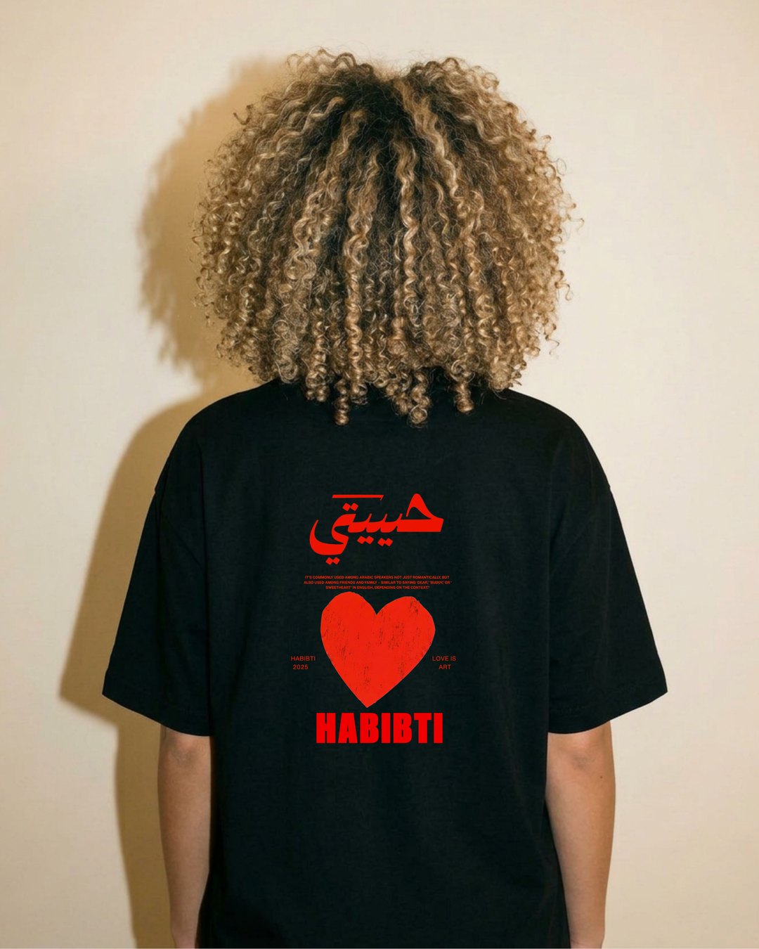 Habibti Heart Oversized Shirt