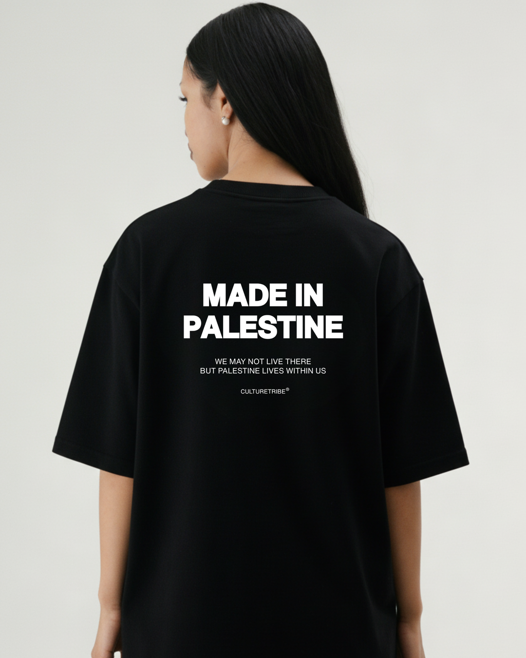 <tc>Made In Palestine Oversized Shirt</tc>