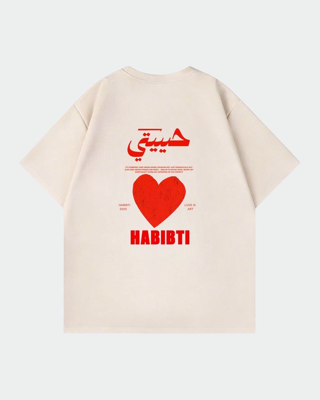 Habibti Heart Oversized Shirt