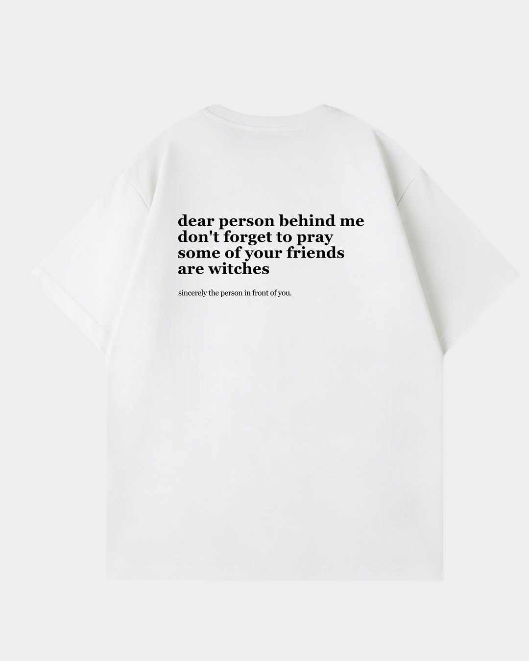 Dear Person Oversized Shirt