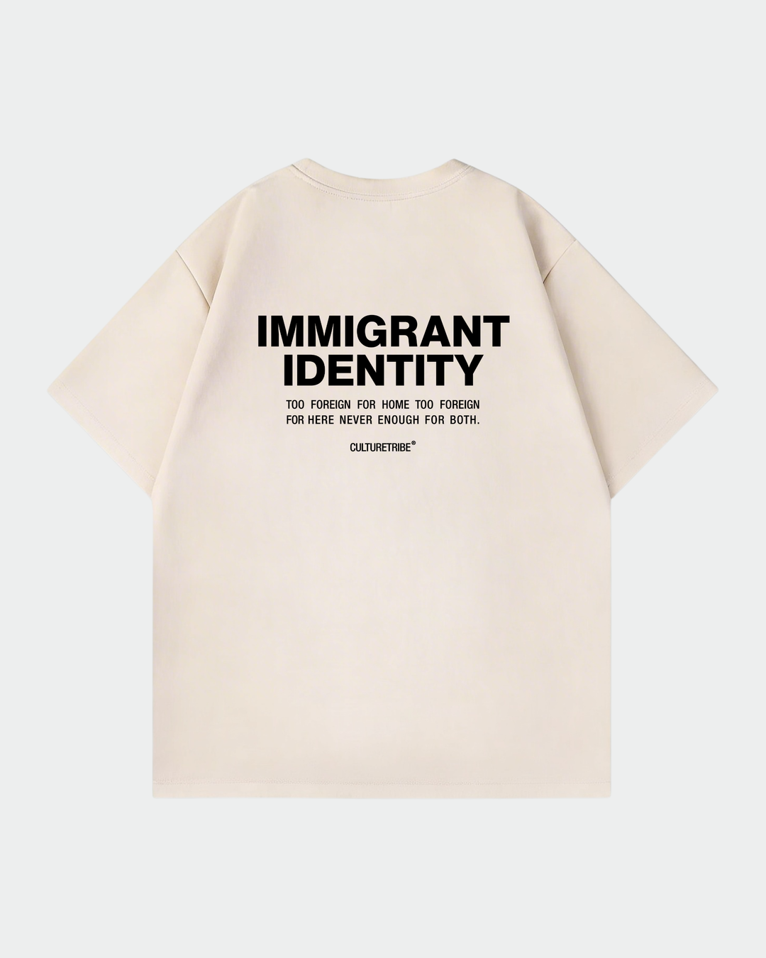 Immigrant Identity Oversized Shirt