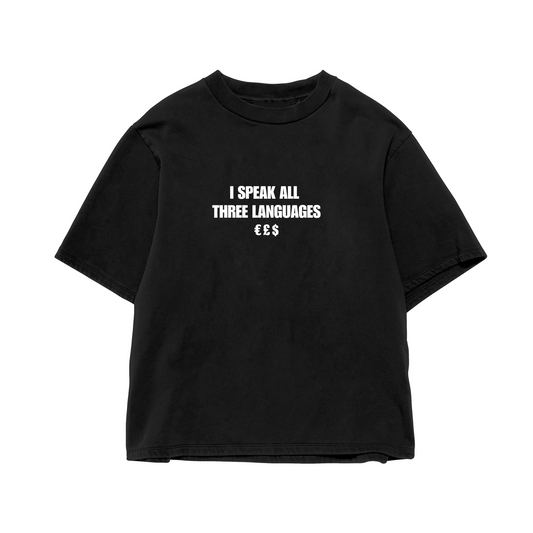 Languages Oversized Tee
