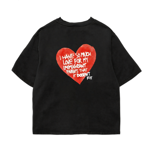 Love Parents Oversized Shirt