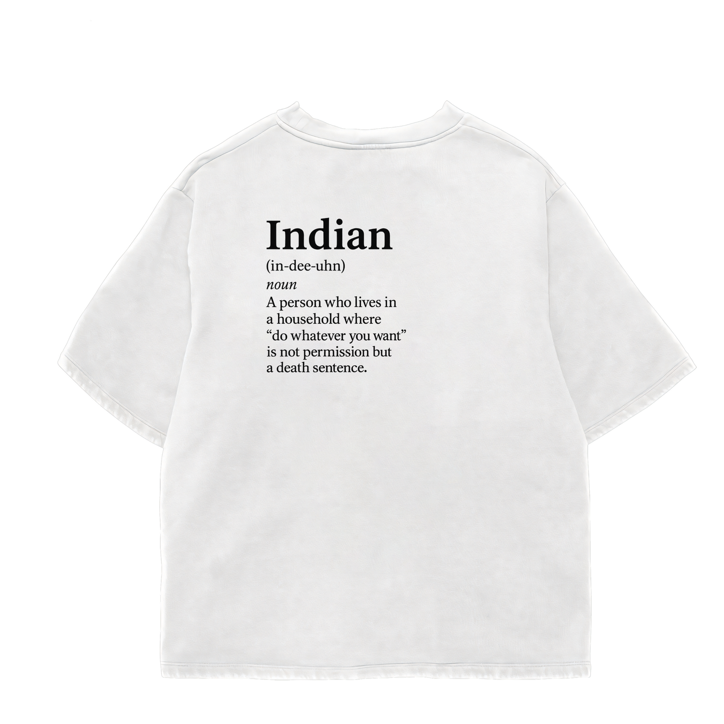 Indian Definition Oversized Shirt