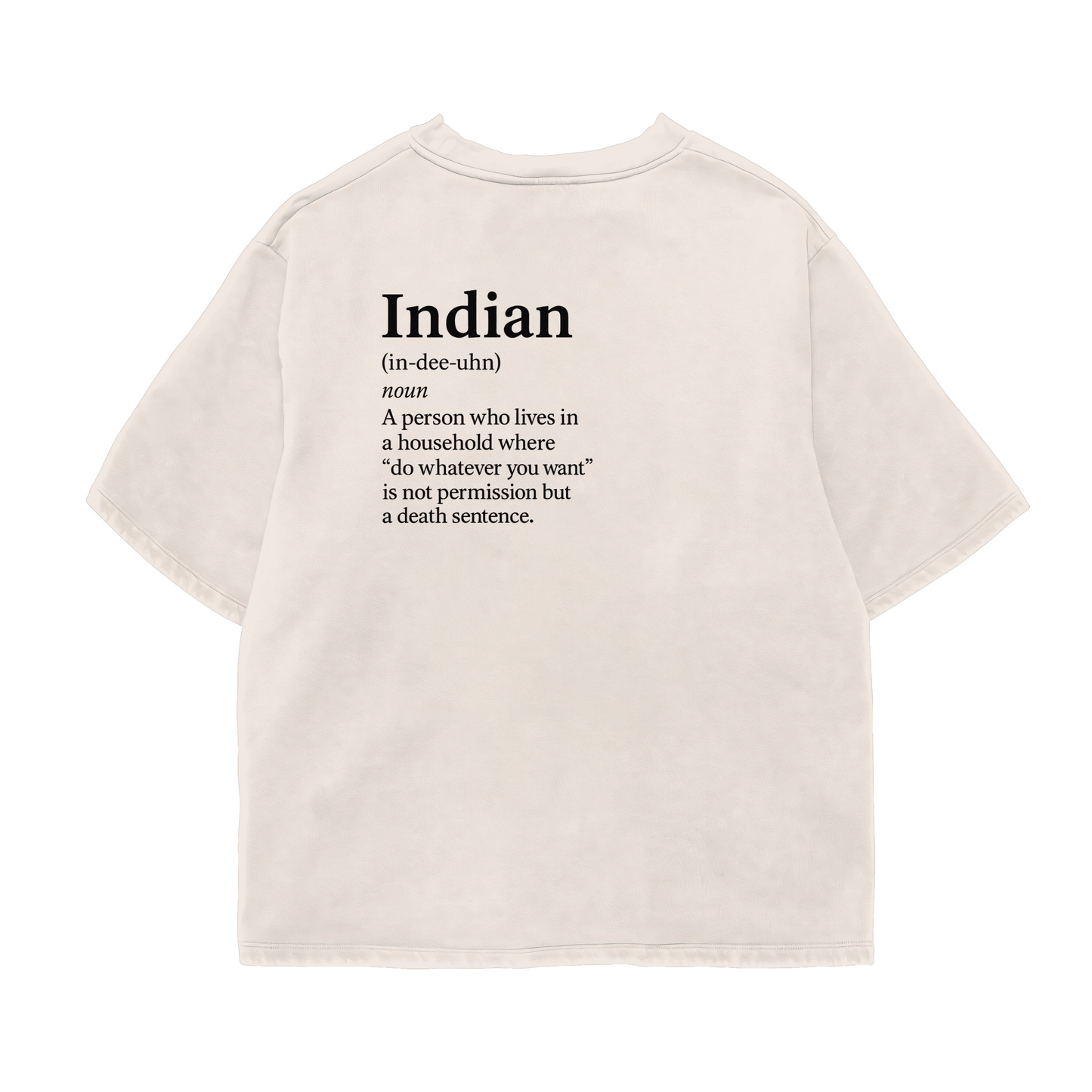 Indian Definition Oversized Shirt