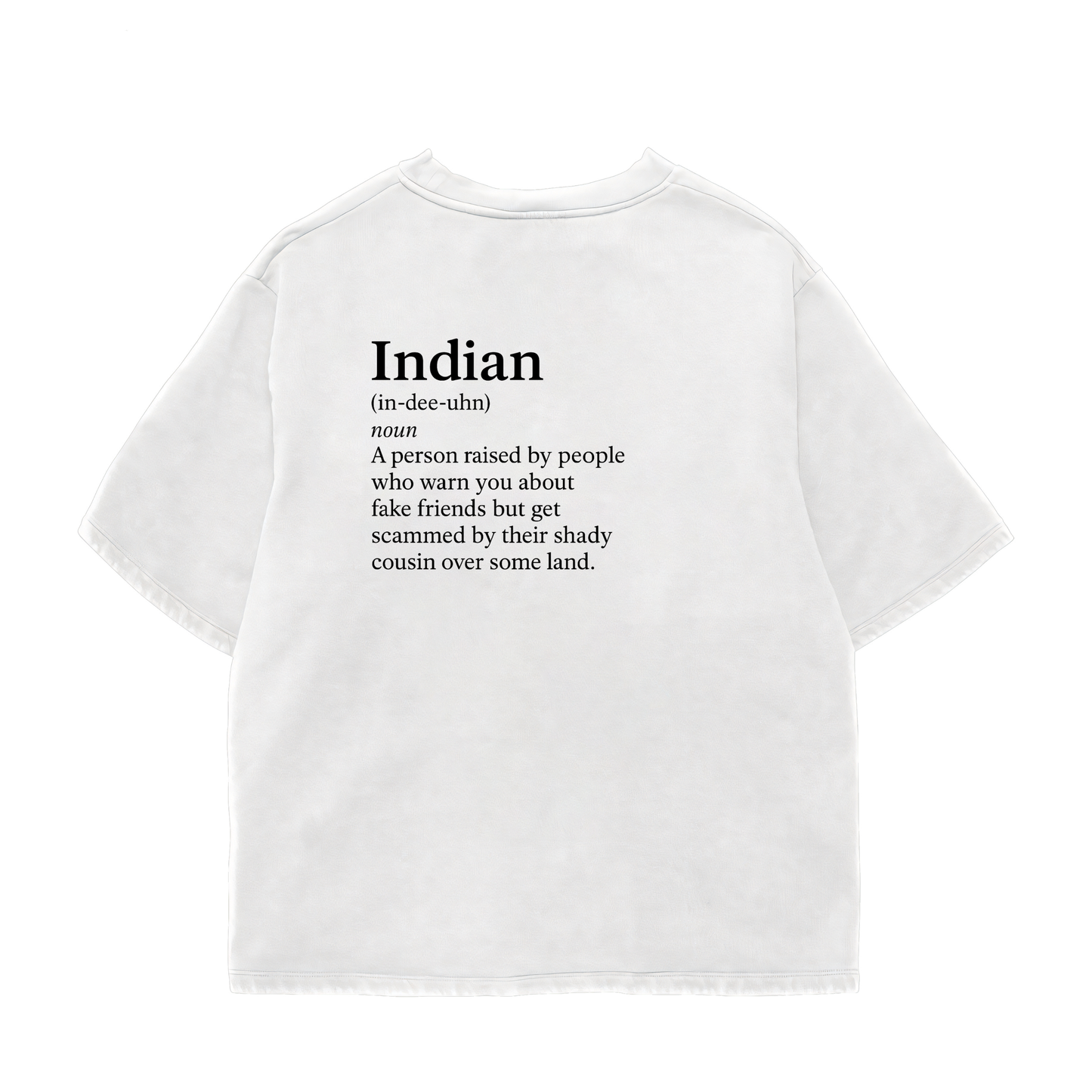 Indian Definition Oversized Shirt