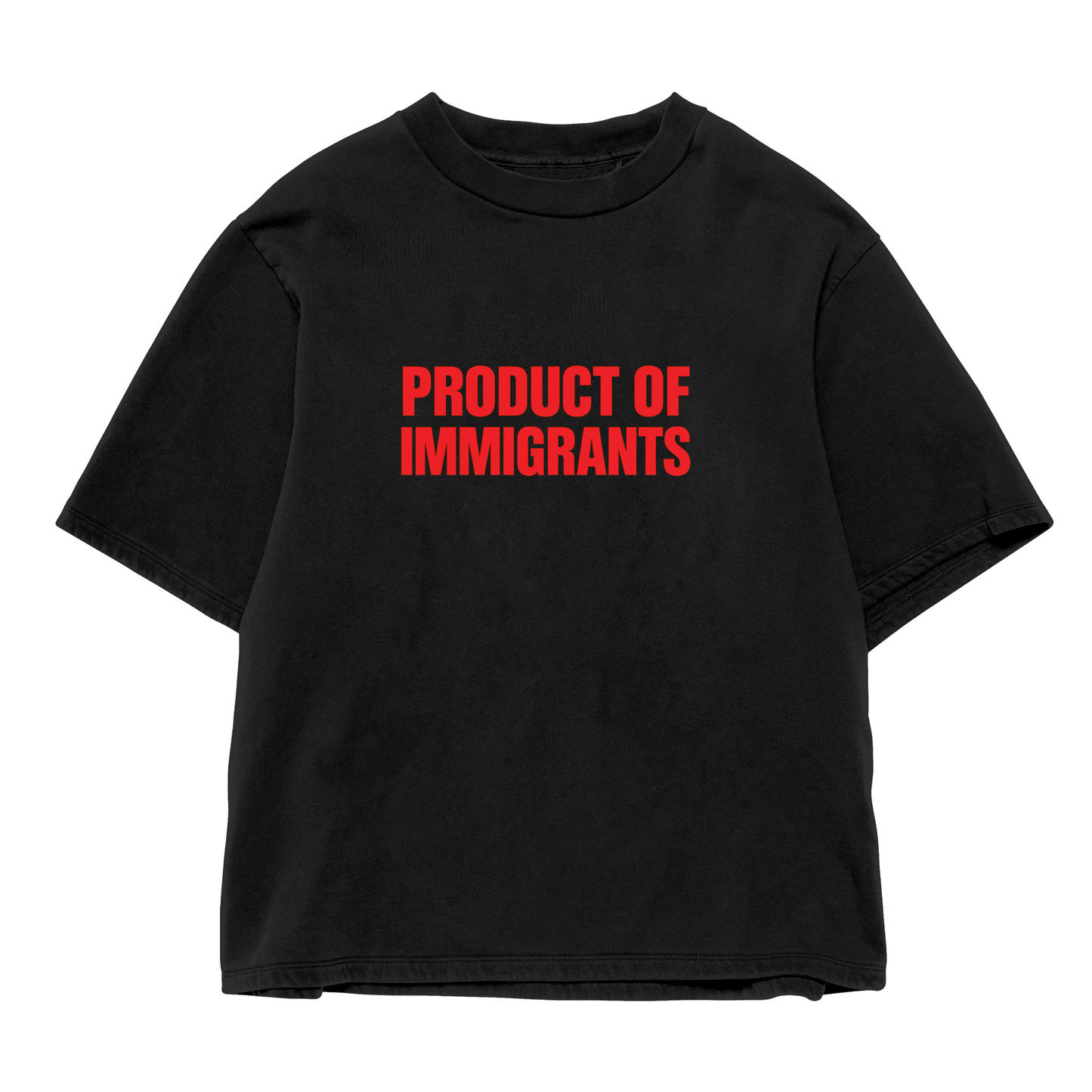 Product Of Immigrants Oversize Shirt