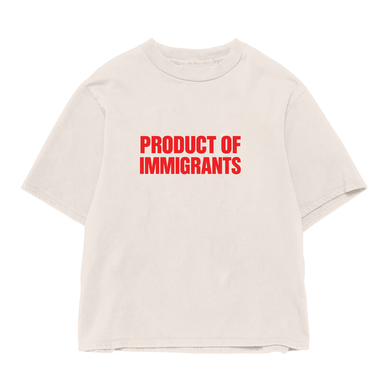 Product Of Immigrants Oversize Shirt