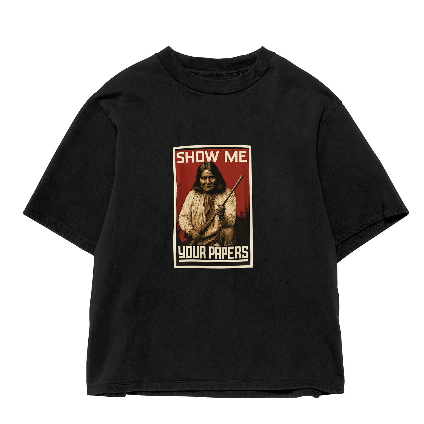 Papers Oversized Shirt