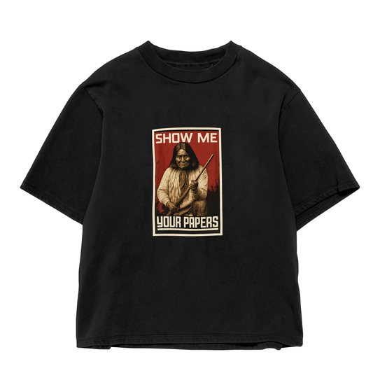 Papers Oversized Shirt