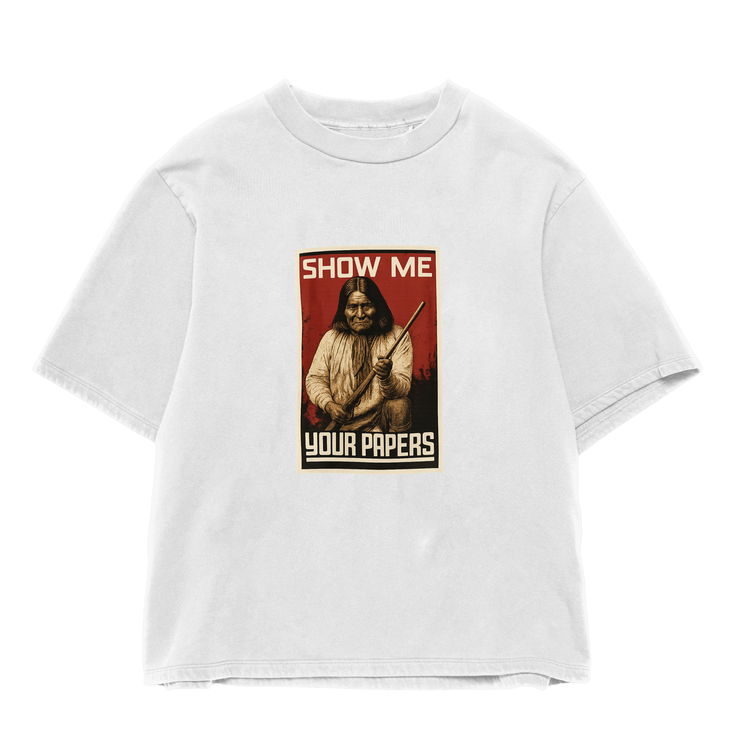 Papers Oversized Shirt