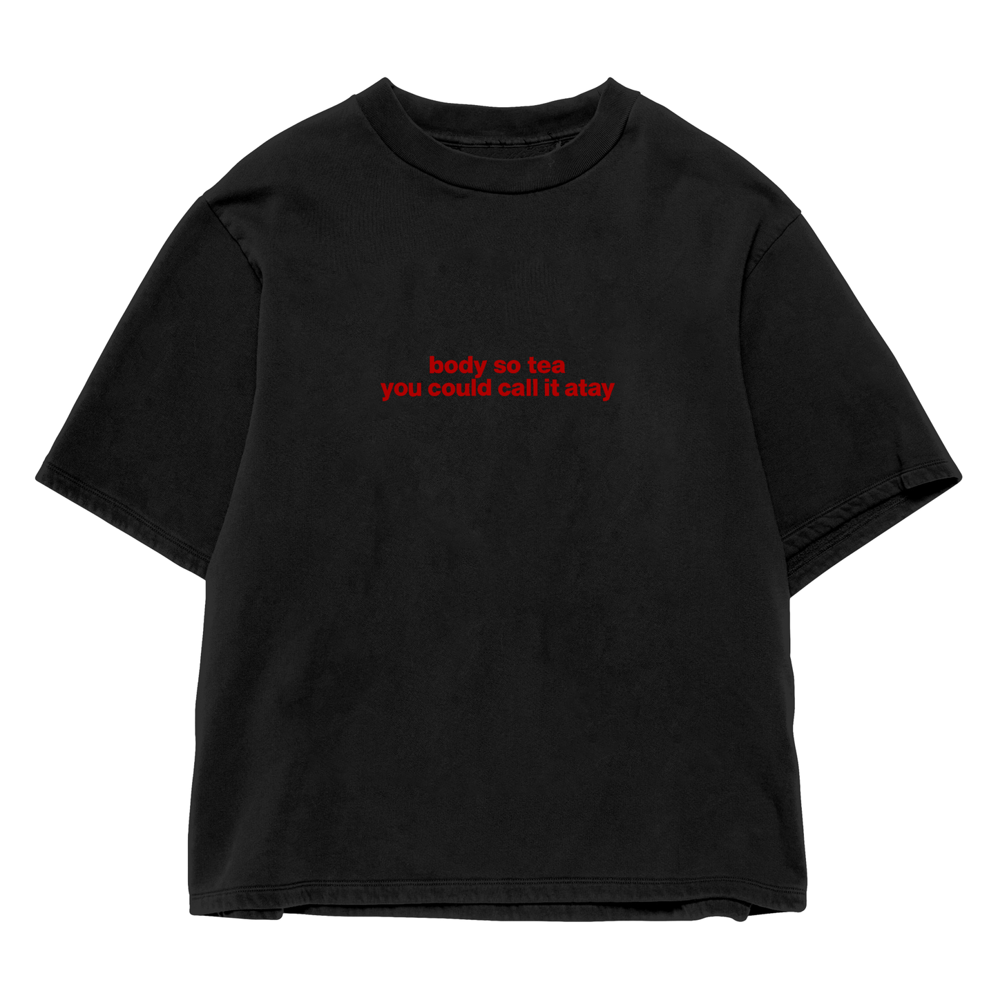 Body so tea Oversized Shirt