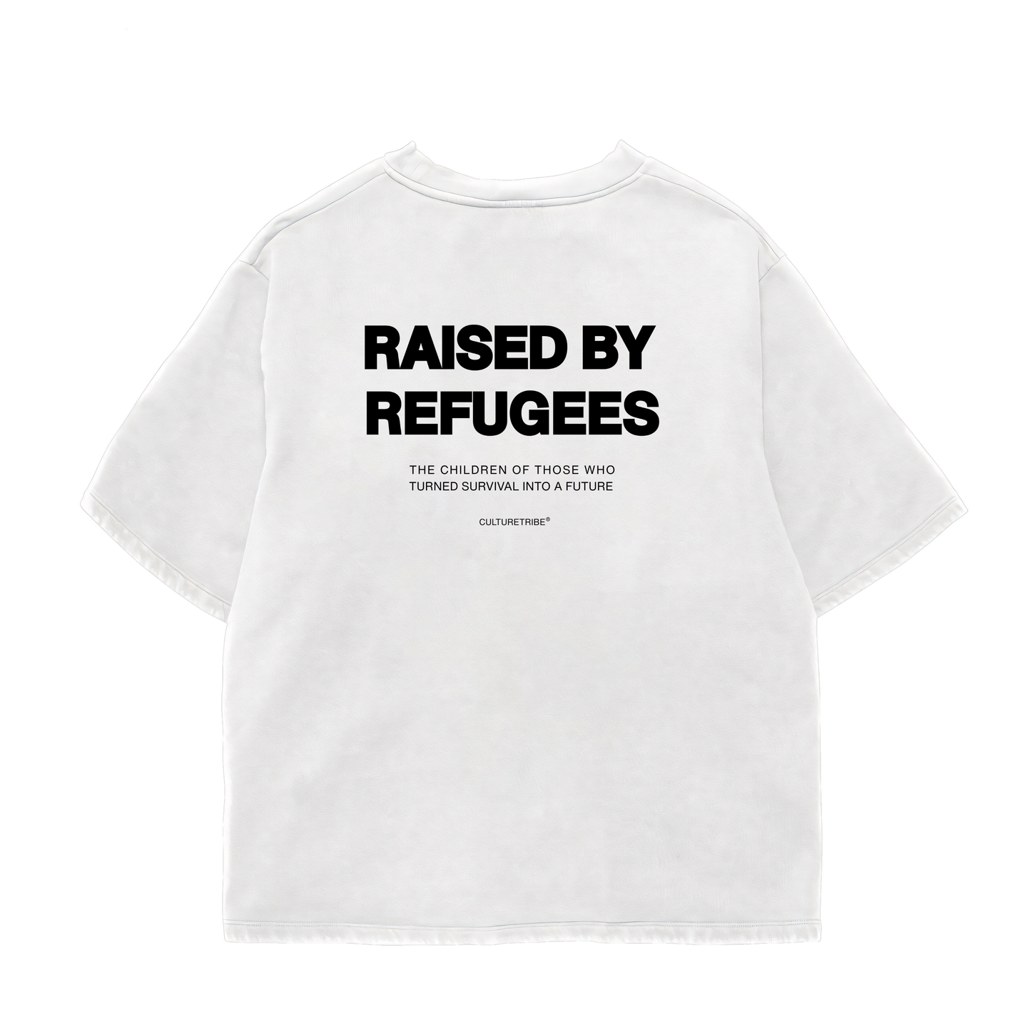 Raised By Refugees Oversize Shirt