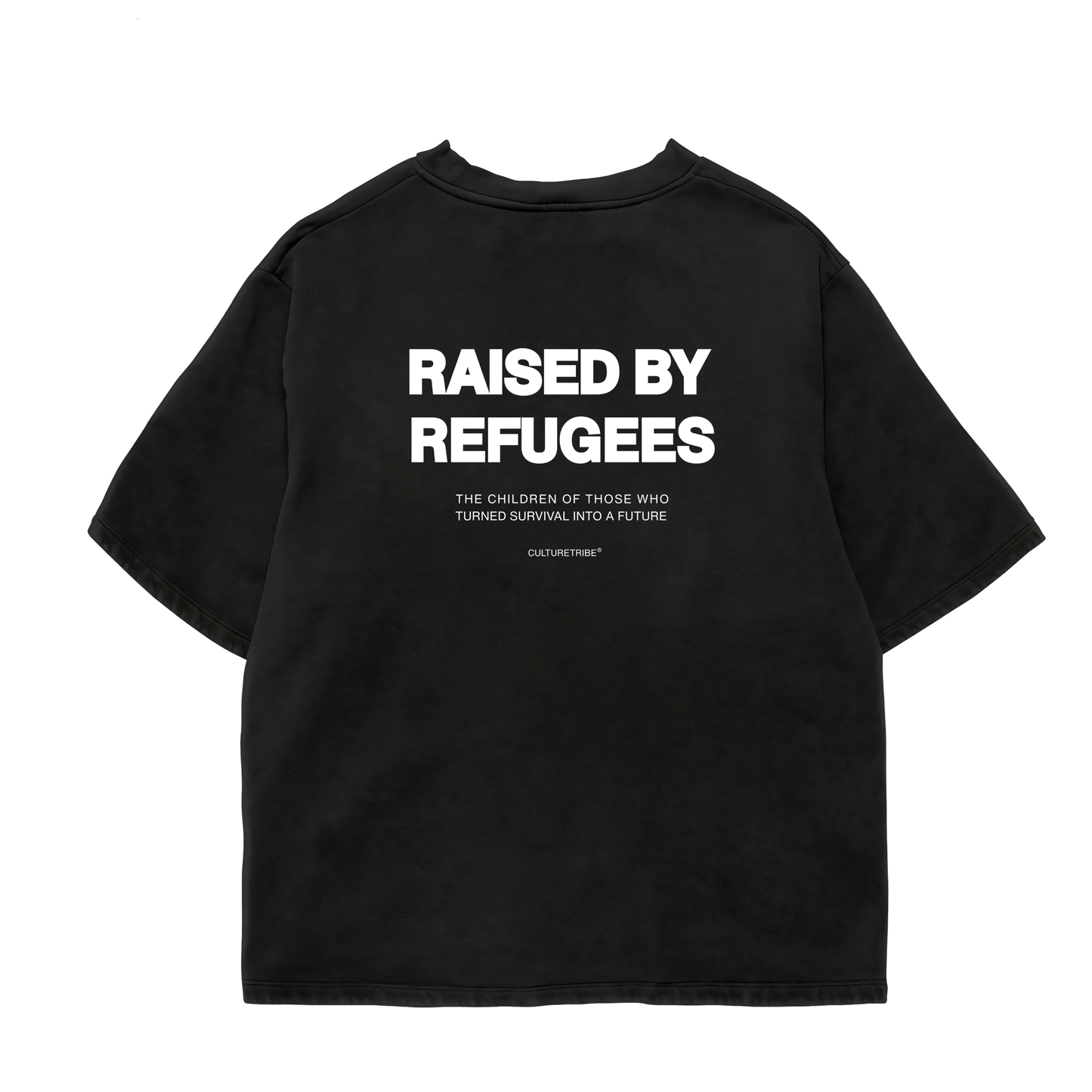 Raised By Refugees Oversize Shirt