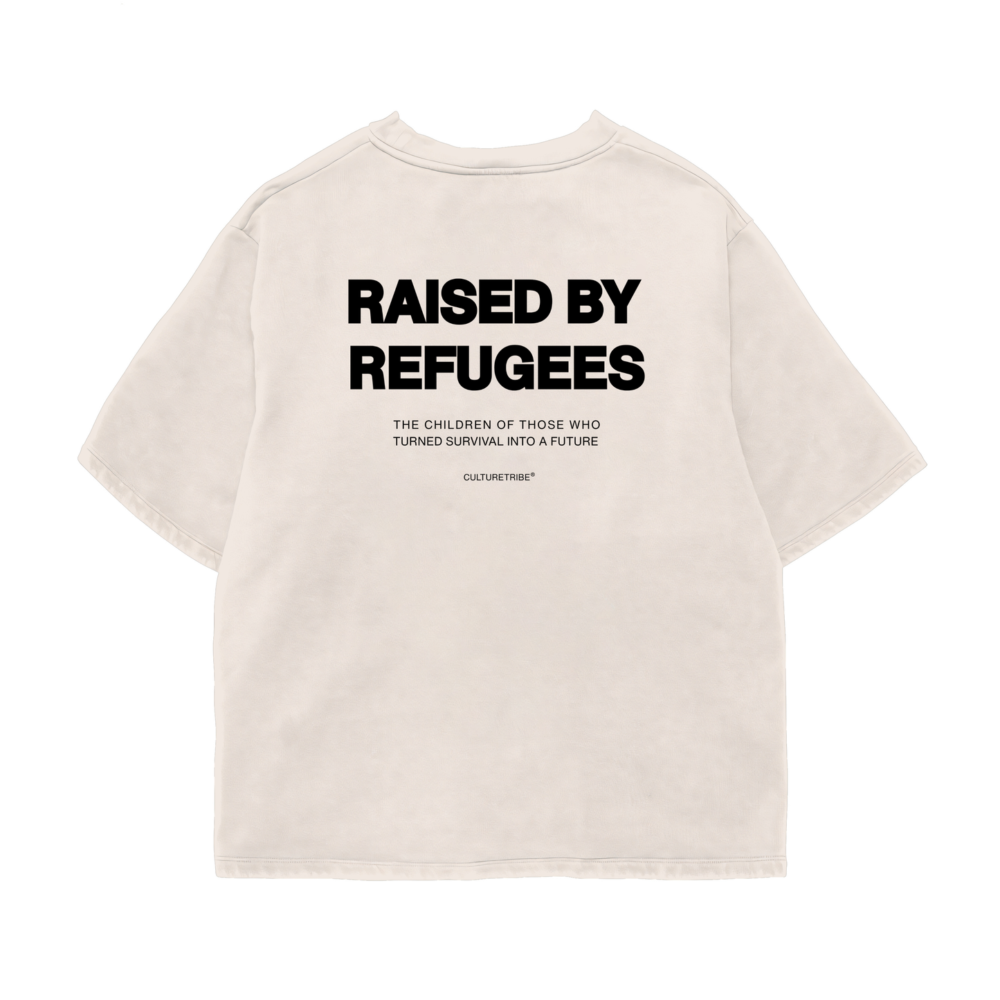 Raised By Refugees Oversize Shirt