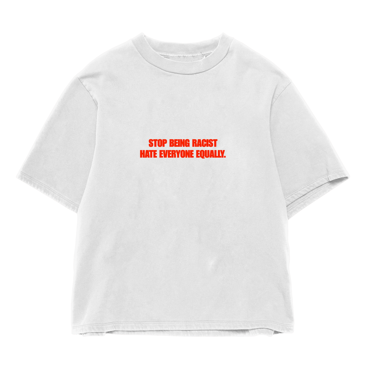 Stop Racist Oversized Shirt