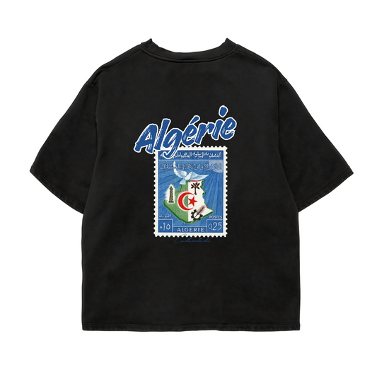 Algerie Blue Oversized Shirt