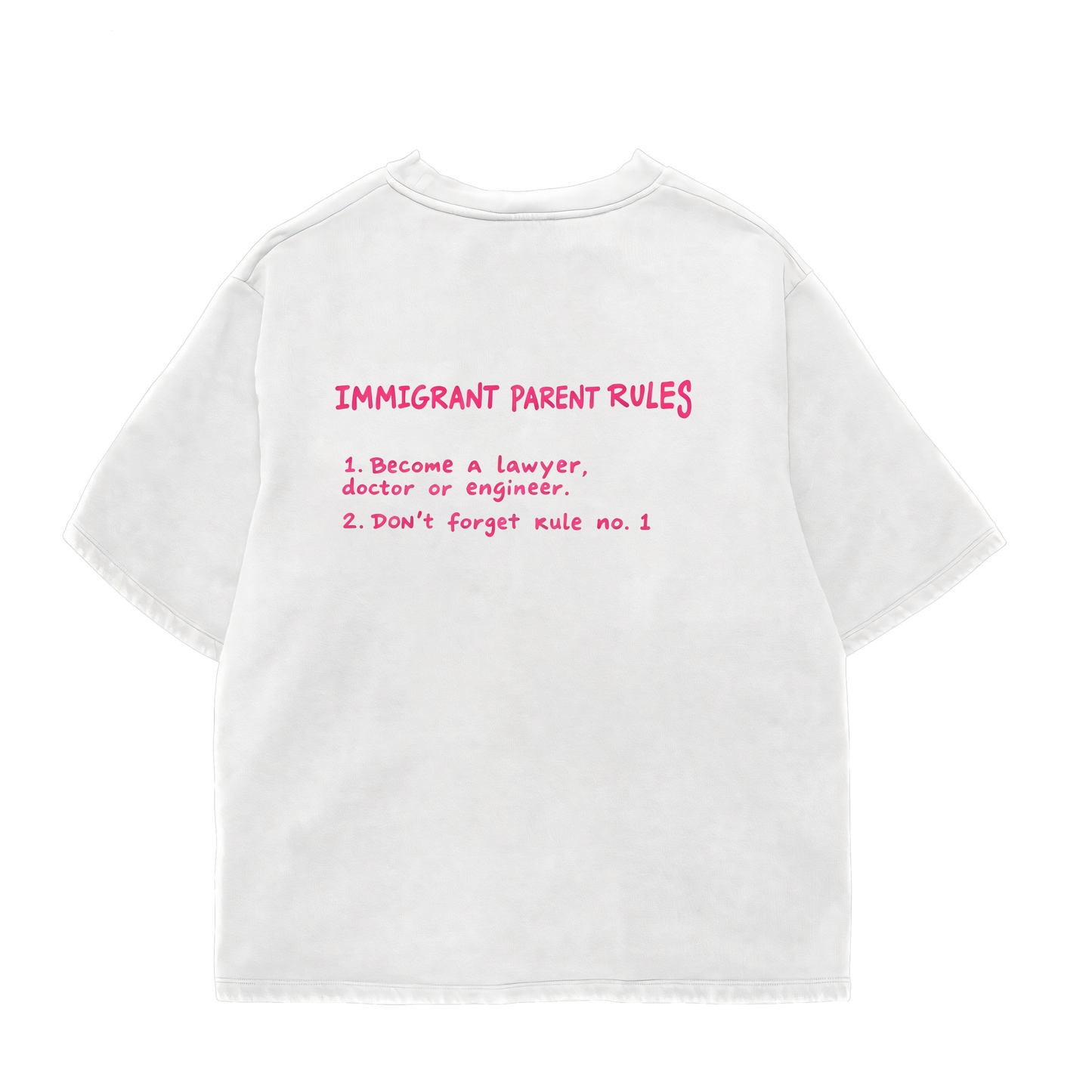 Parent Rules Oversized Shirt