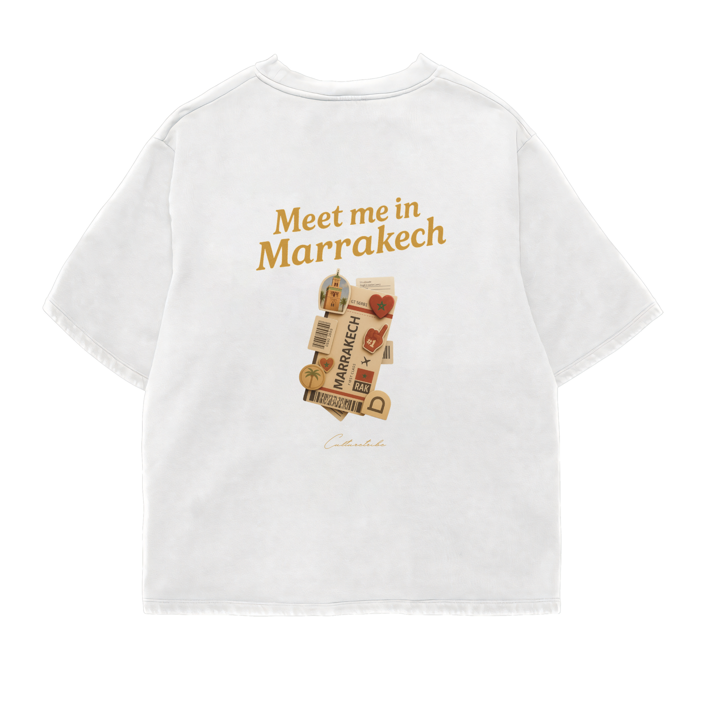 Meet me in Marrakech Oversized Shirt