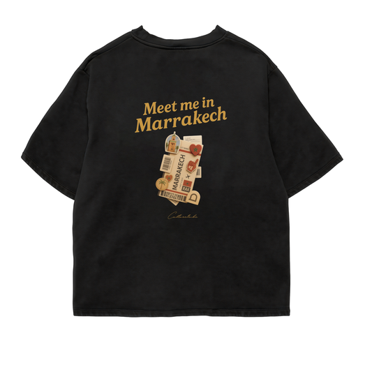 Meet me in Marrakech Oversized Shirt
