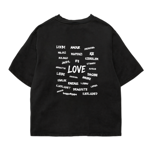 Love Language Oversized Shirt