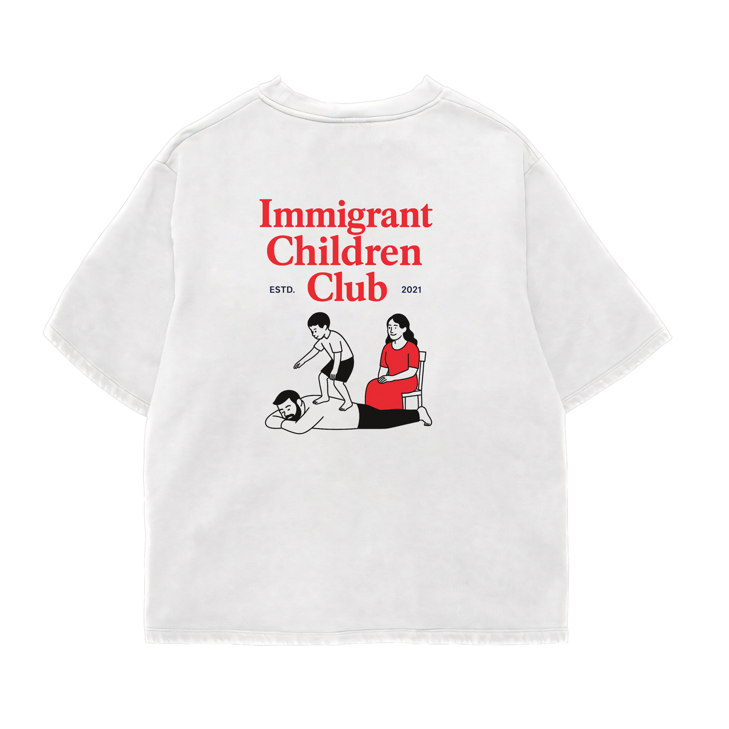 Immigrant Children Club Oversized Shirt