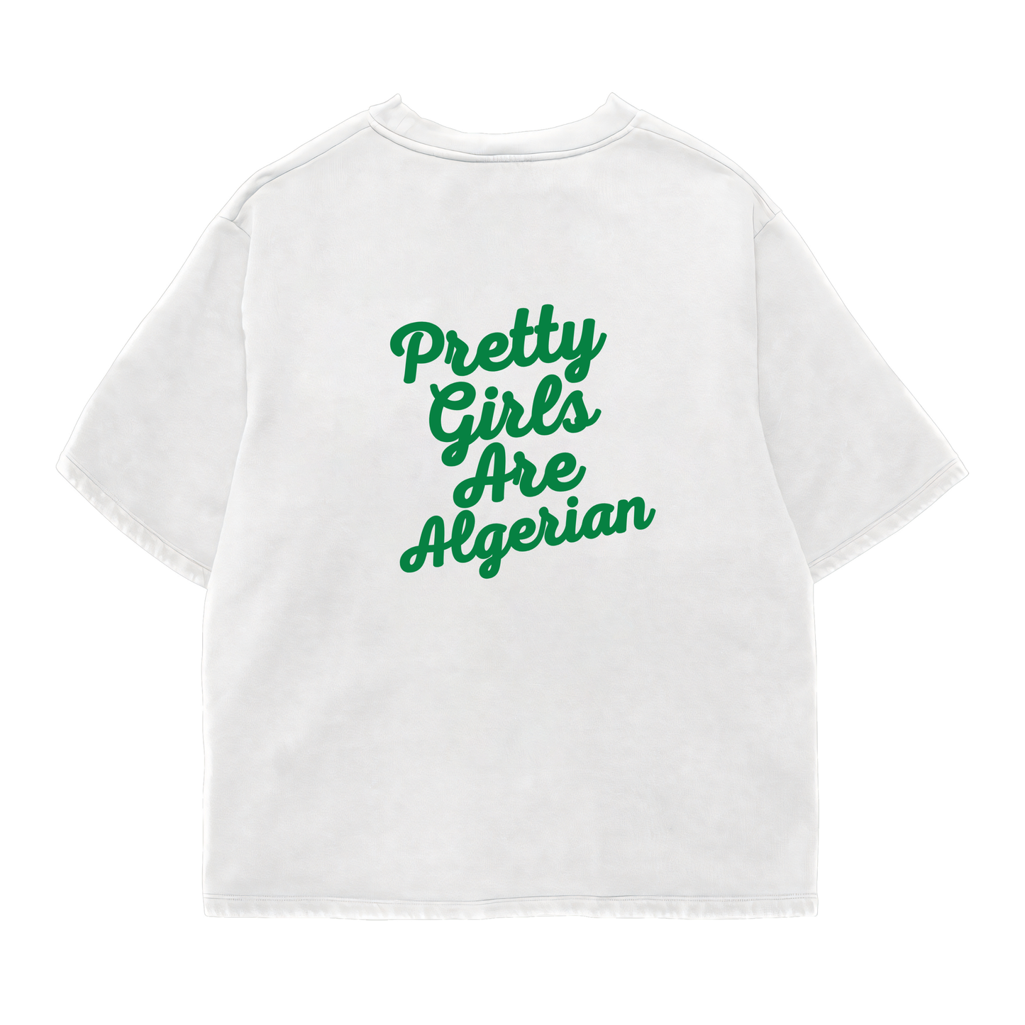 Pretty Girls Are Algerian Oversized Shirt
