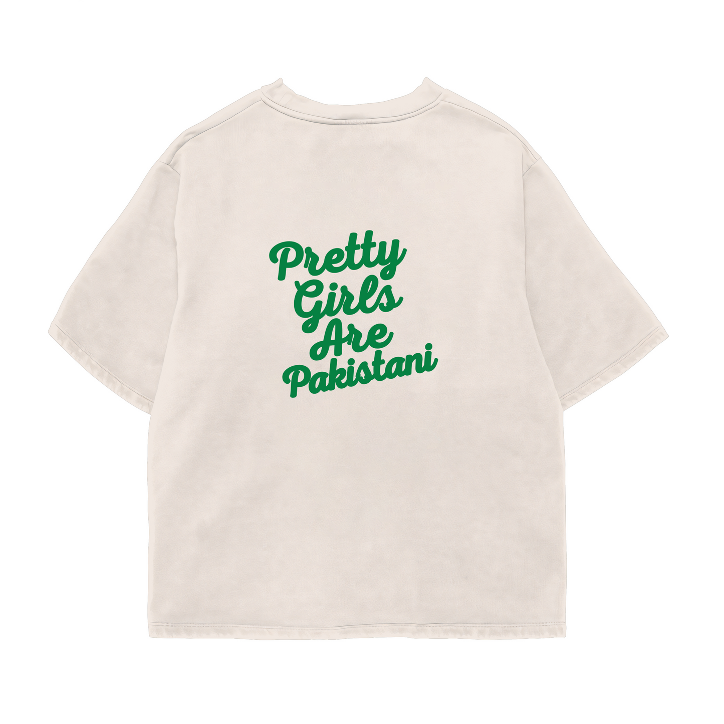 Pretty Girls Are Pakistani Oversized Shirt