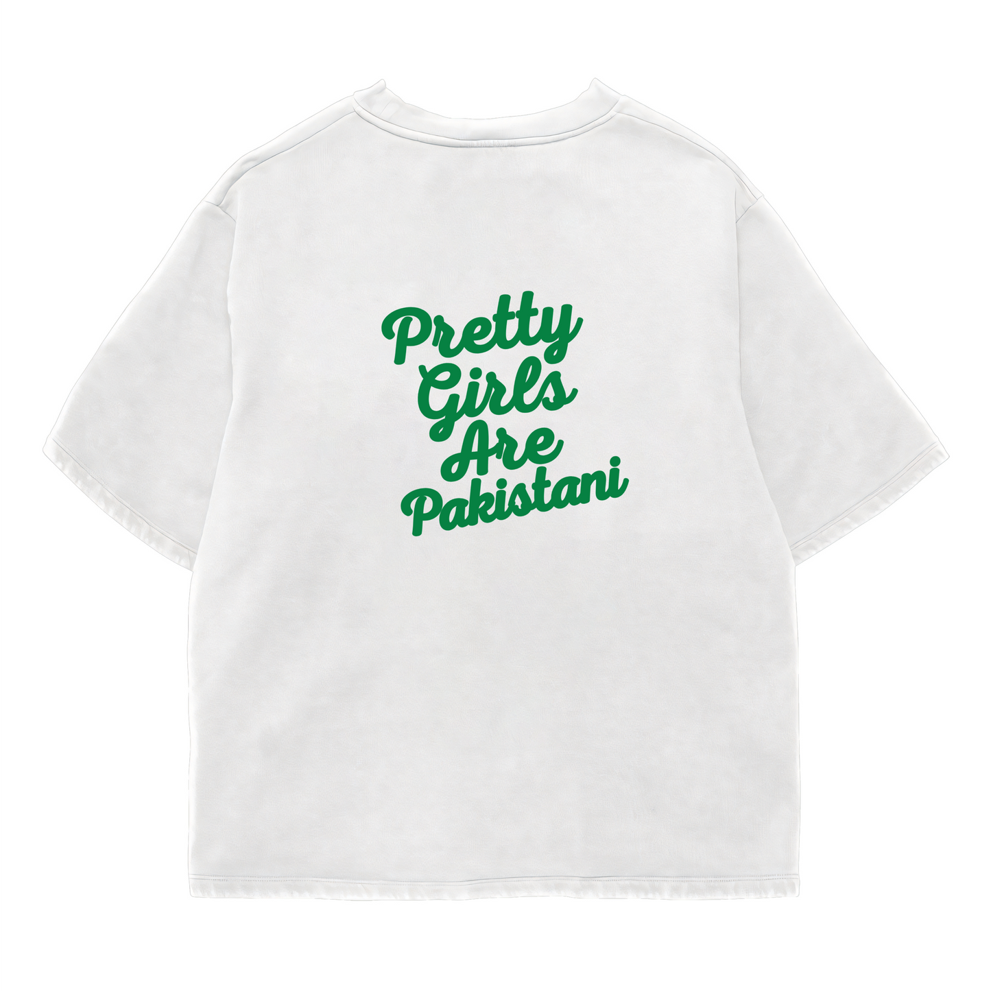 Pretty Girls Are Pakistani Oversized Shirt