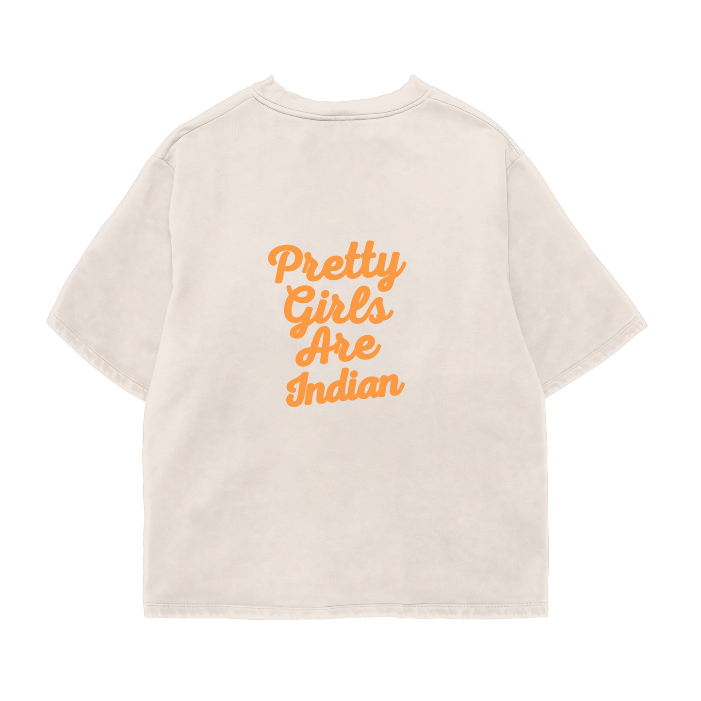 Pretty Girls Are Indian Oversized Shirt
