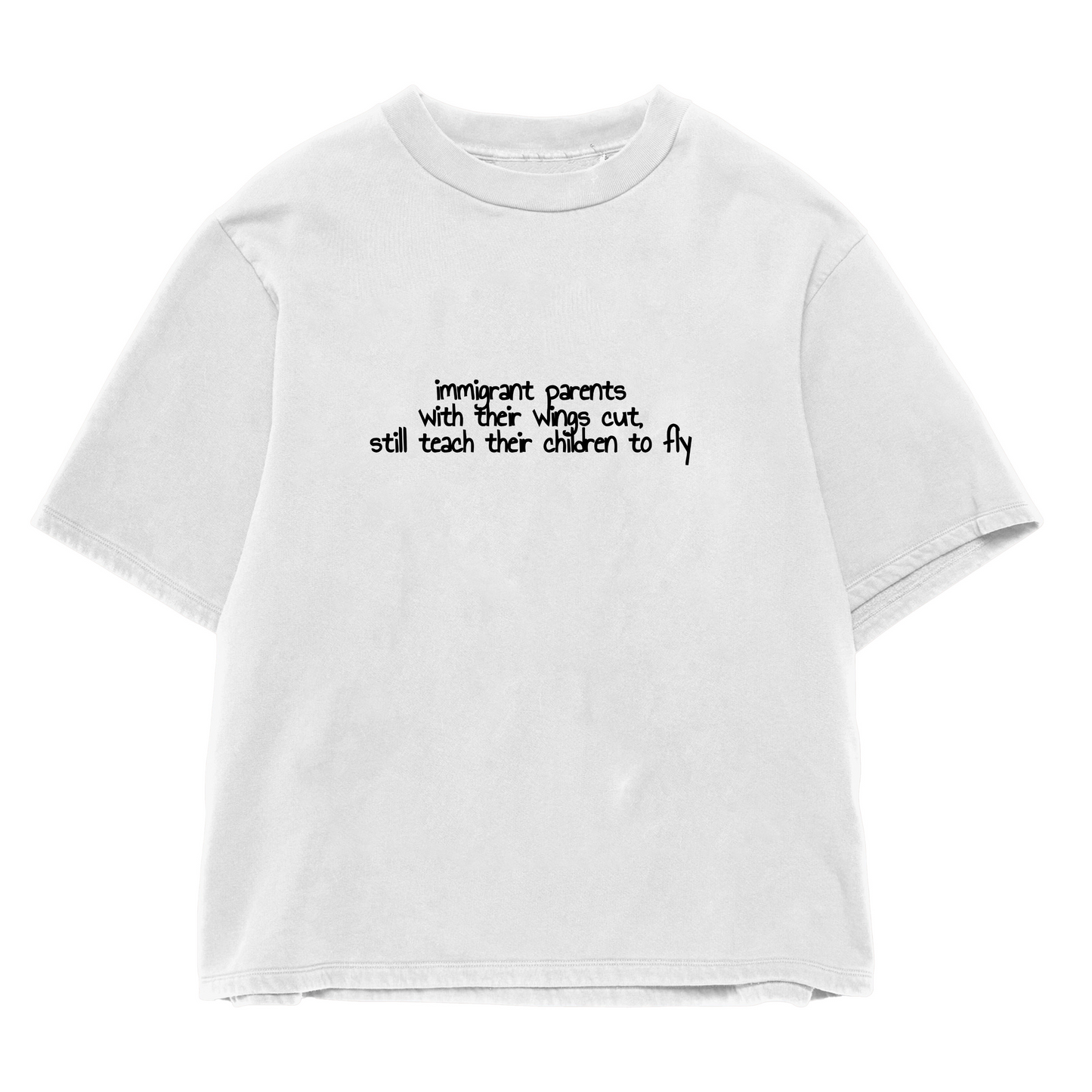 WINGS CUT Oversized Shirt