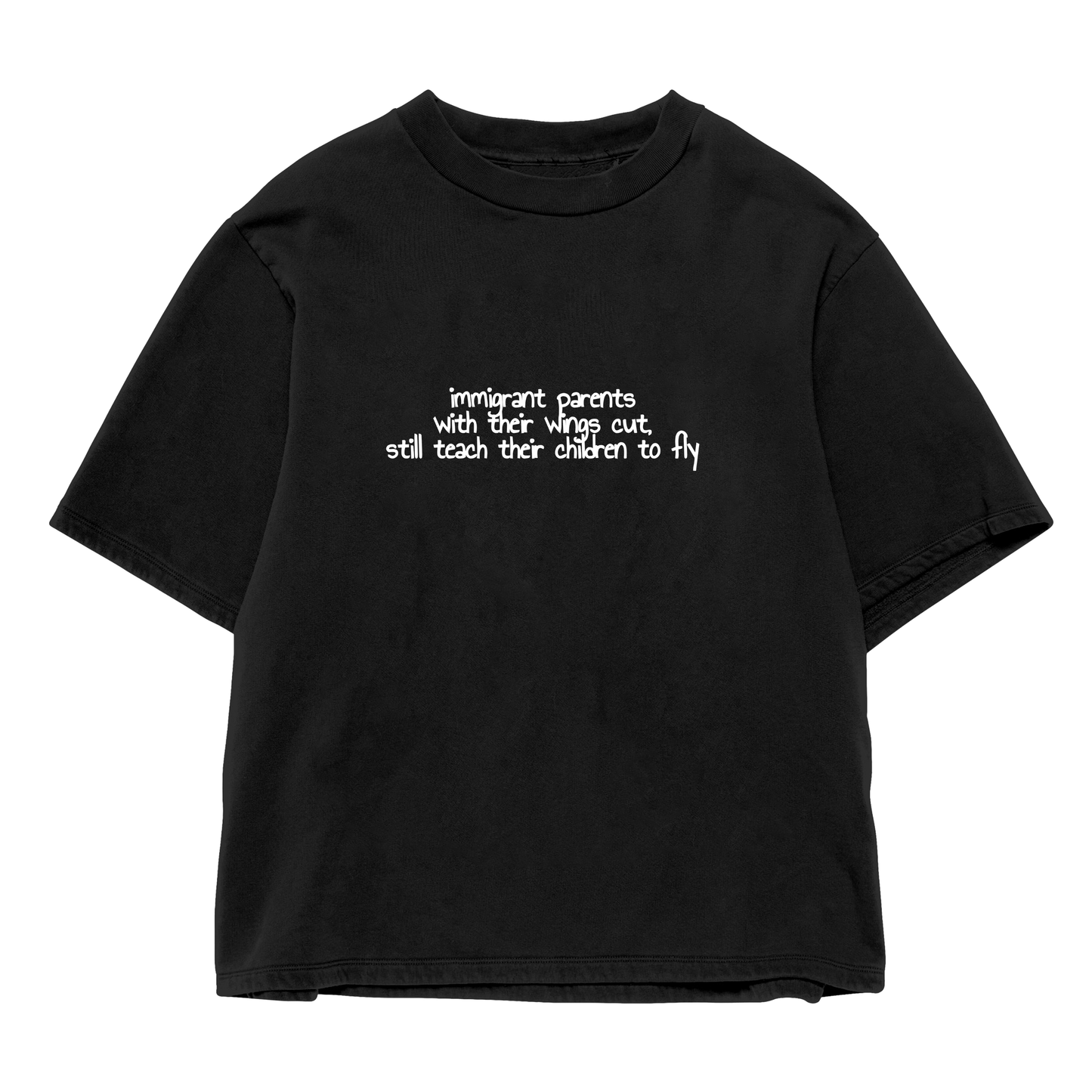 WINGS CUT Oversized Shirt