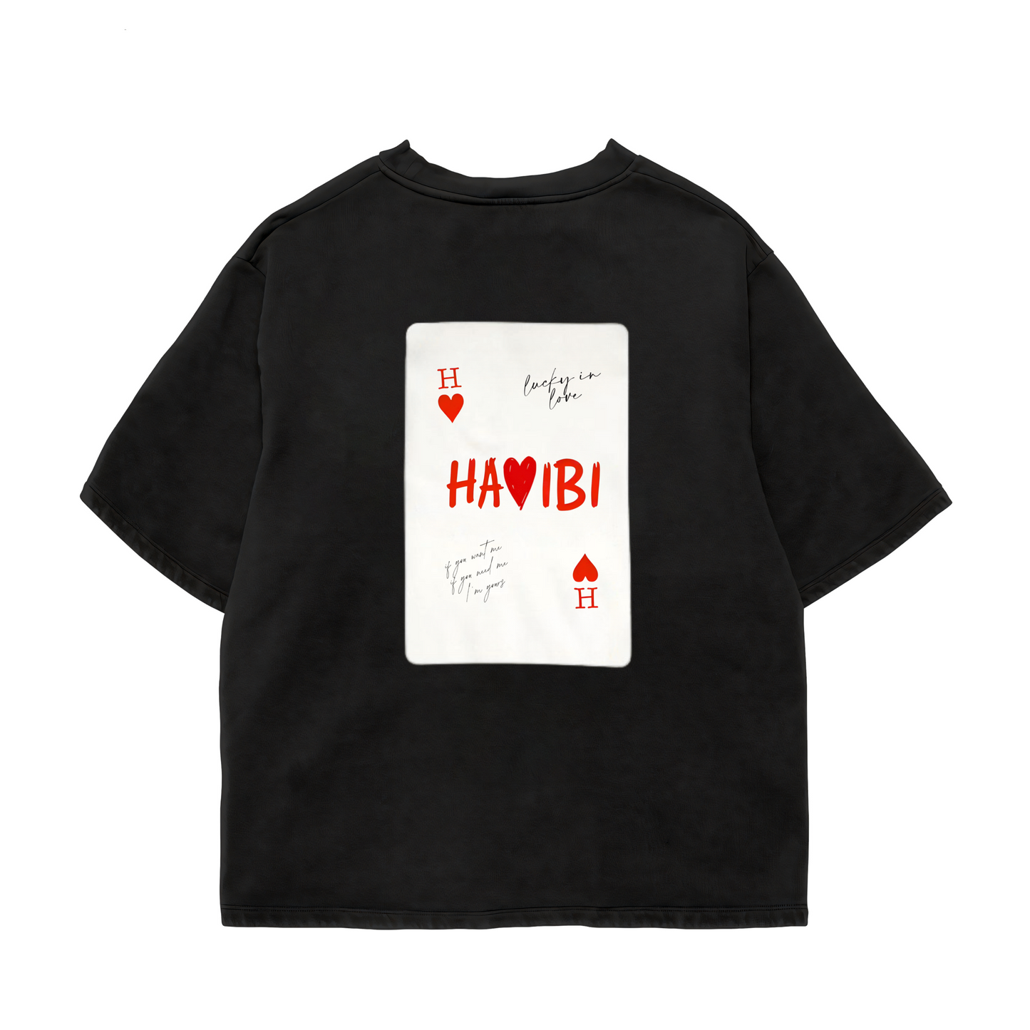HABIBI CARD Oversized Shirt