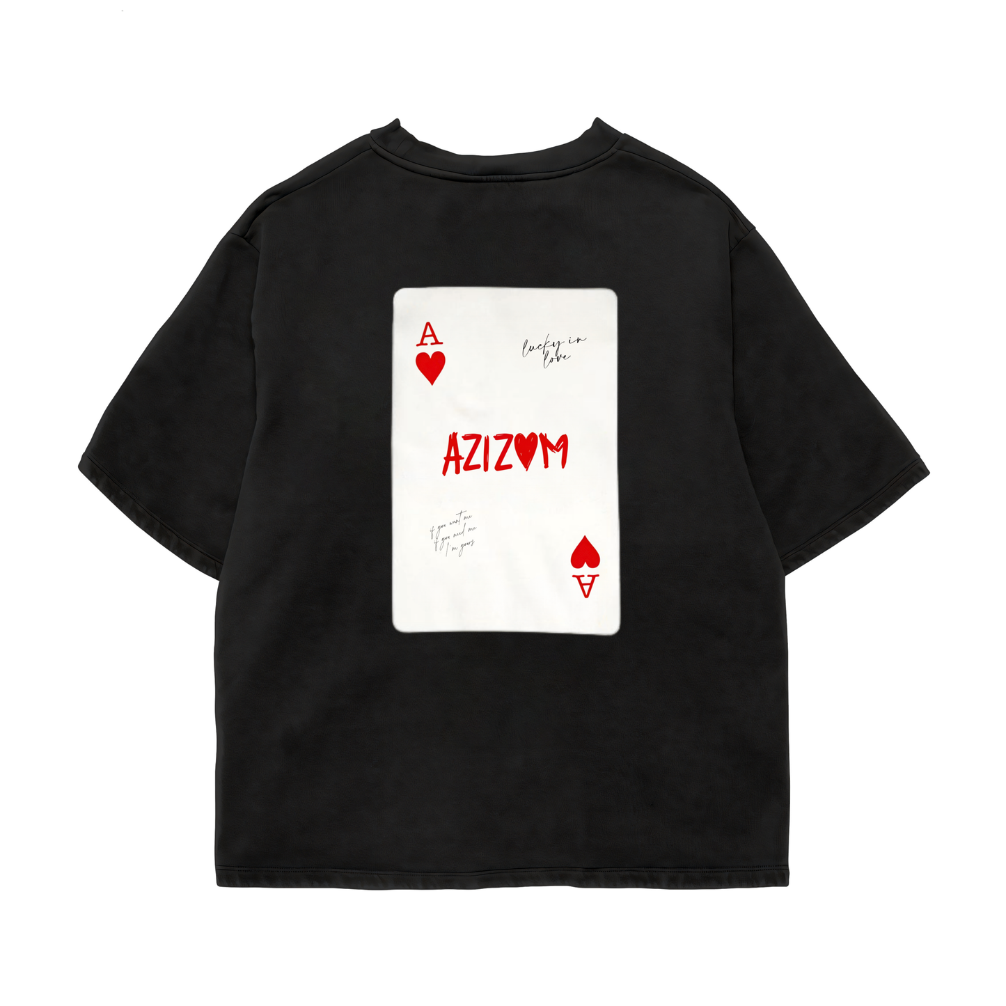 AZIZAM CARD Oversized Shirt