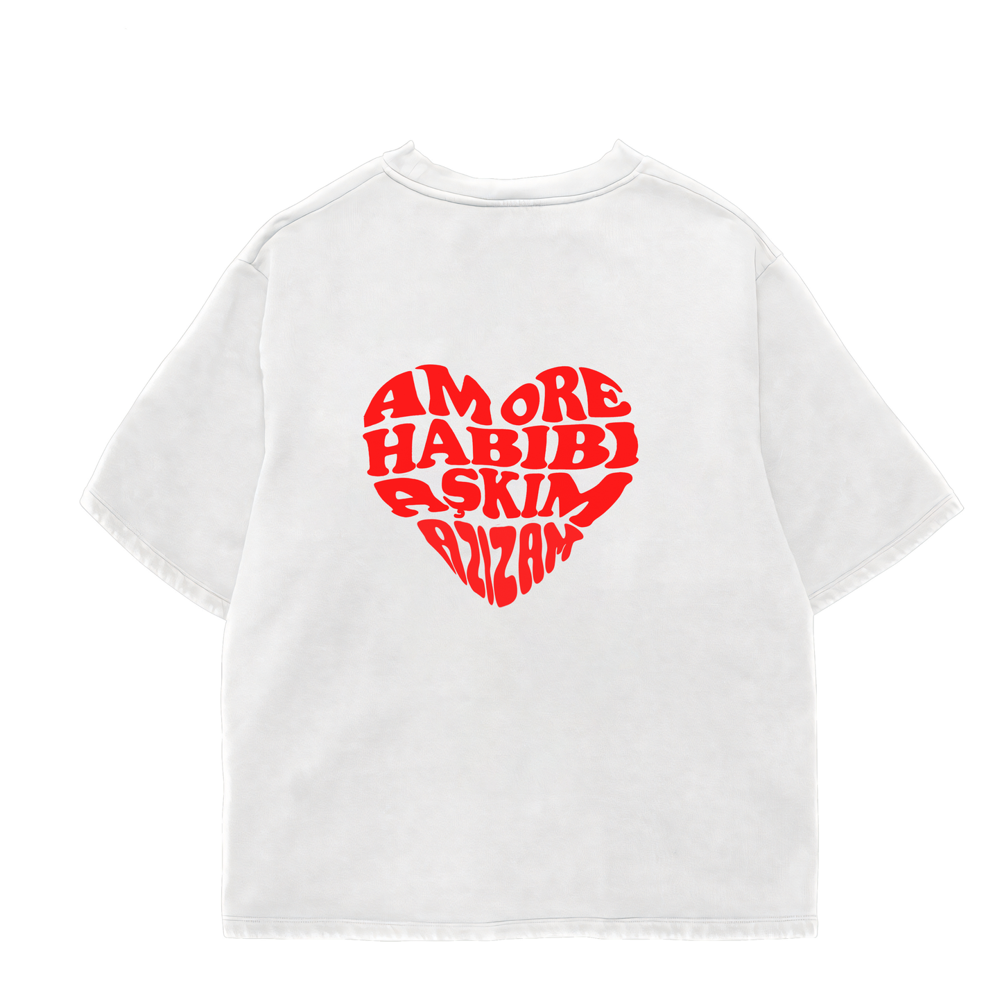 HABIBI LANGUAGES Oversized Shirt