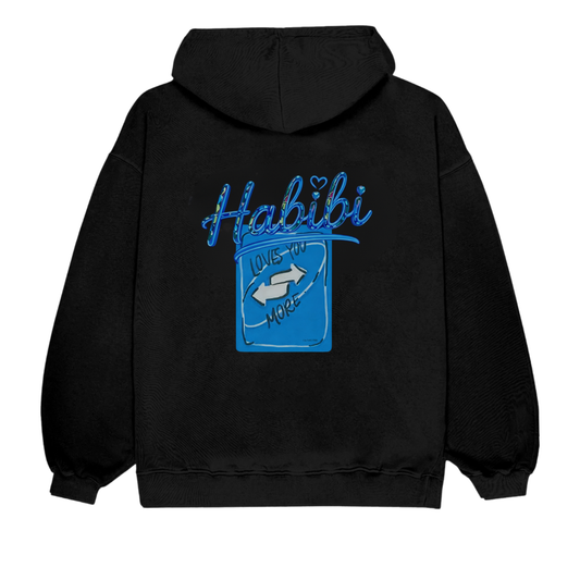 HABIBI LOVES MORE Oversized Hoodie